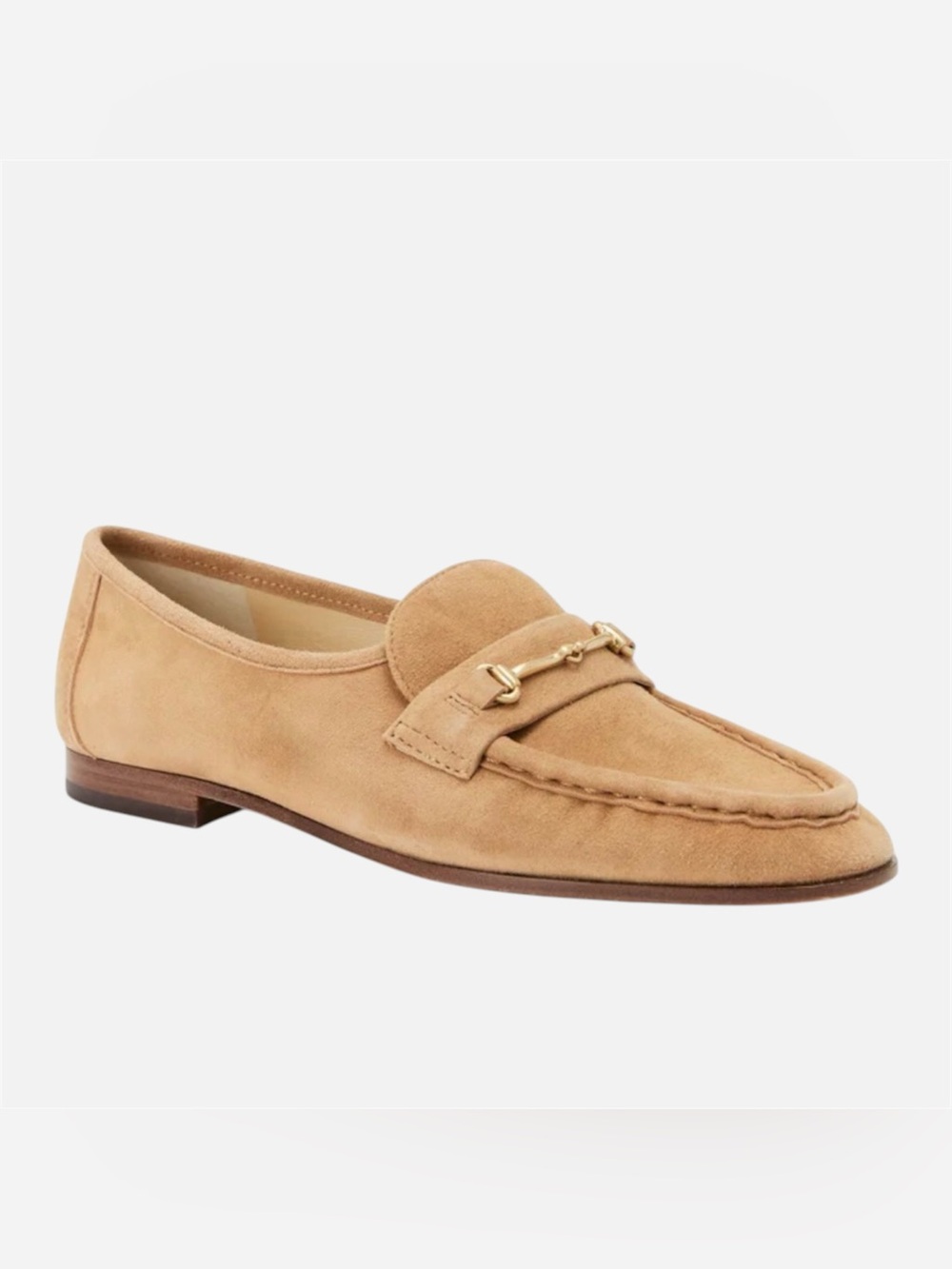 J. McLaughlin Woman’s Suede Loafers Horsebit Moccasin Preppy Sz 9 Slip on Shoes